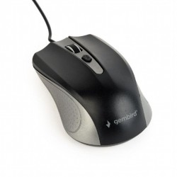 Mouse MUS-4B-01 Optical Grey/Black 1200DPI USB