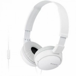 Headphones Sony MDR-ZX110APW w/Microphone White