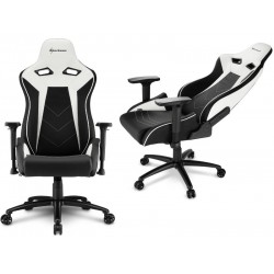 Gaming Chair Sharkoon ELBRUS 3 Black/White