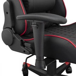 Gaming Chair White Shark Racer Two Black-Red