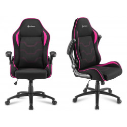 Gaming Chair Sharkoon ELBRUS 1 Black/Pink