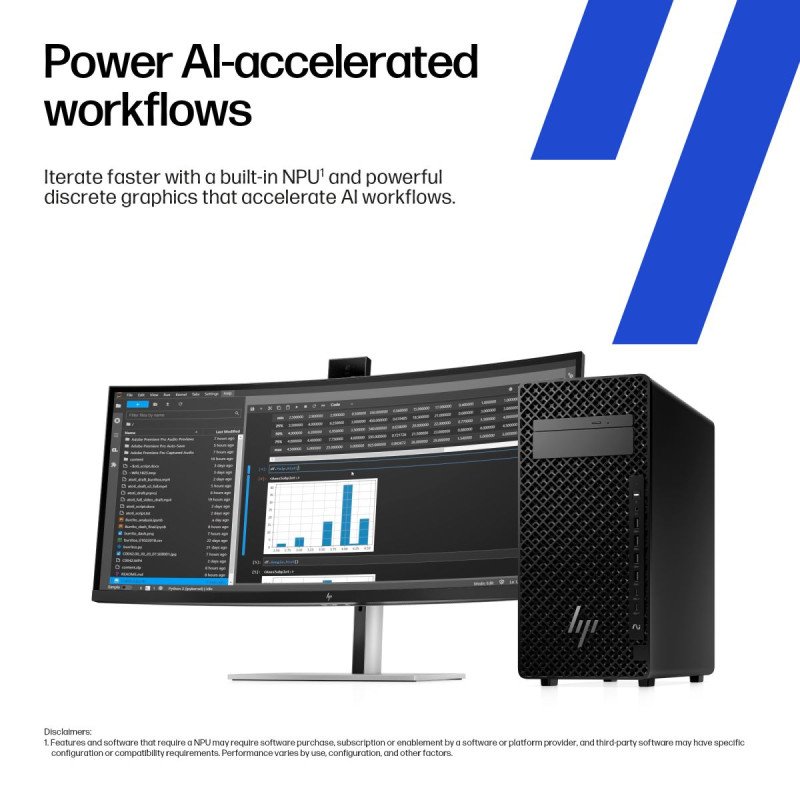 PC Z2 TOWER G1I CU9-285K/64GB/1TB W11P D06G8ET HP PC Z2 TOWER G1I CU9-285K/64GB/1TB W11P D06G8ET HP