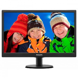 Monitor 22" Philips 223V5LSB Slim V-Line, Full HD, 5ms, VGA/DVI Black